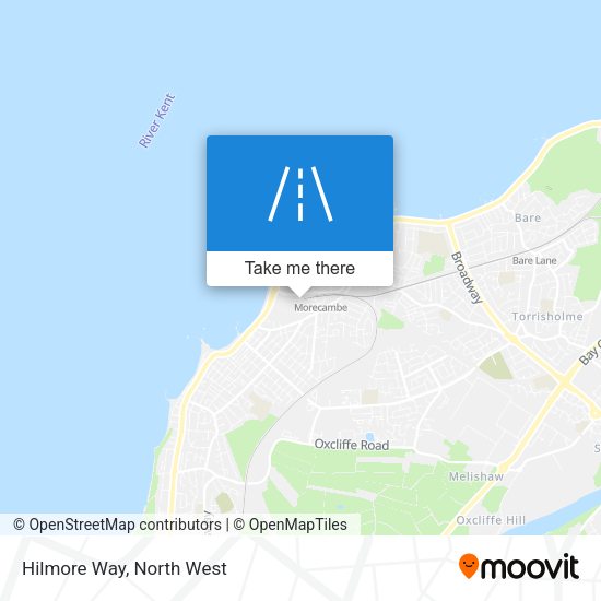 Hilmore Way map