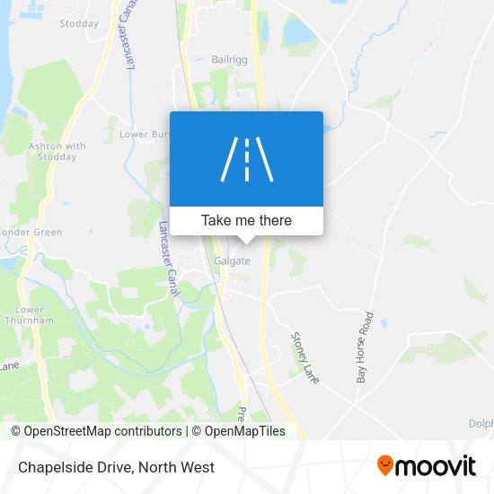 Chapelside Drive map