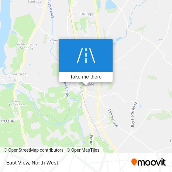 East View map