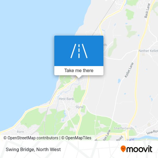 Swing Bridge map