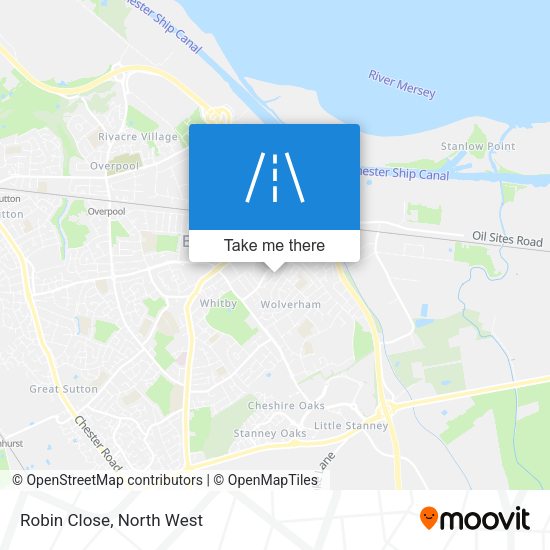 Robin Close map