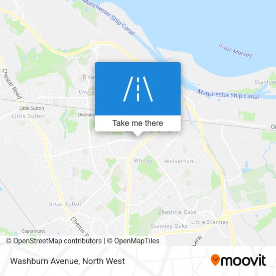 Washburn Avenue map