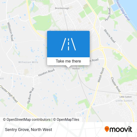 Sentry Grove map