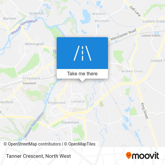 Tanner Crescent map