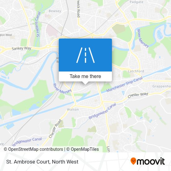 St. Ambrose Court map