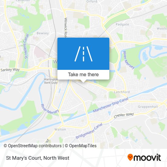 St Mary's Court map
