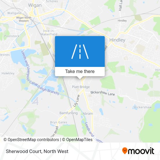 Sherwood Court map