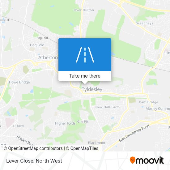 Lever Close map