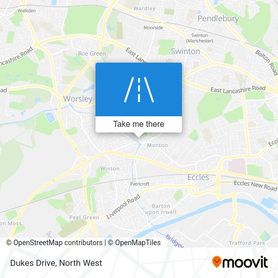 Dukes Drive map