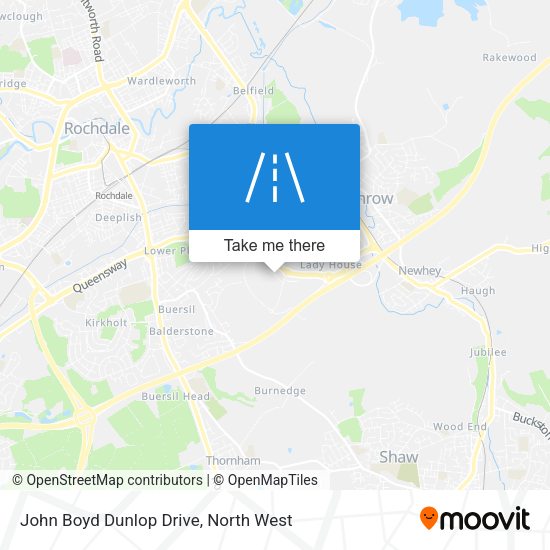 John Boyd Dunlop Drive map