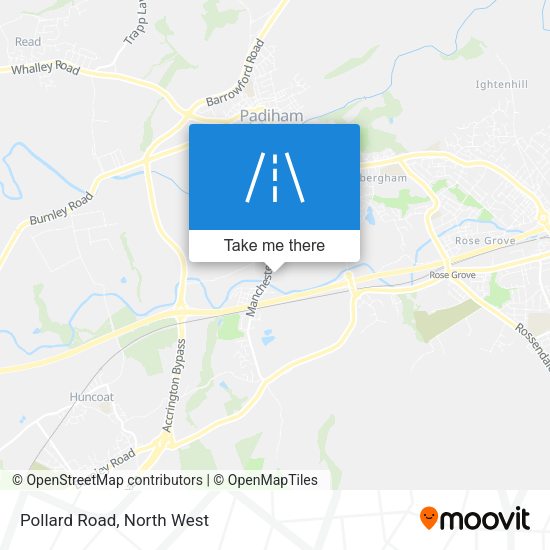 Pollard Road map