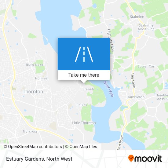Estuary Gardens map