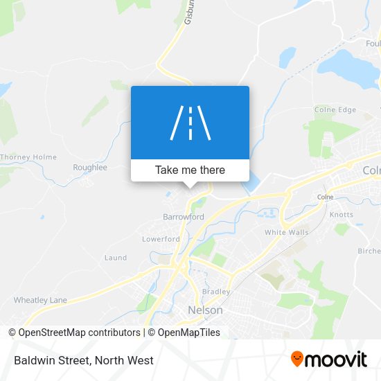 Baldwin Street map