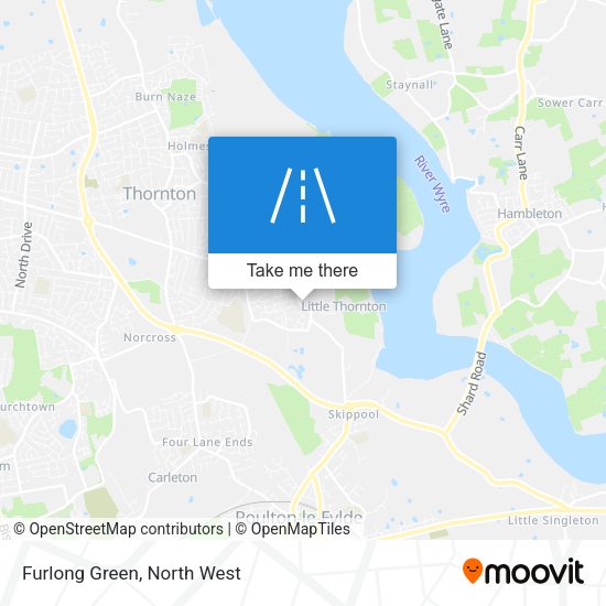 Furlong Green map