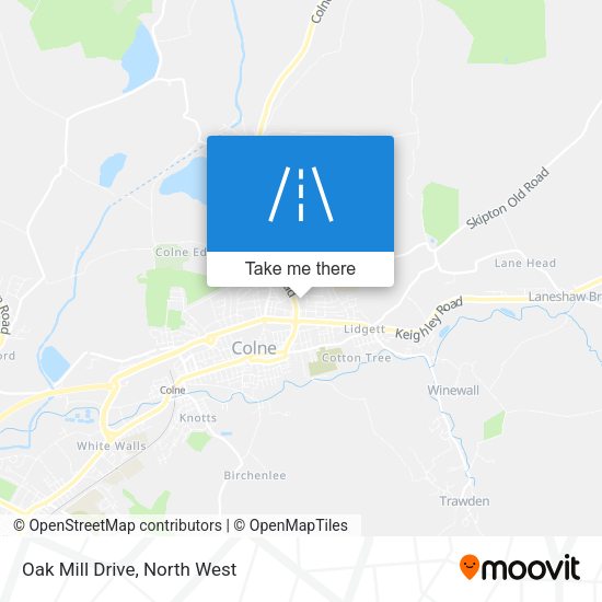 Oak Mill Drive map