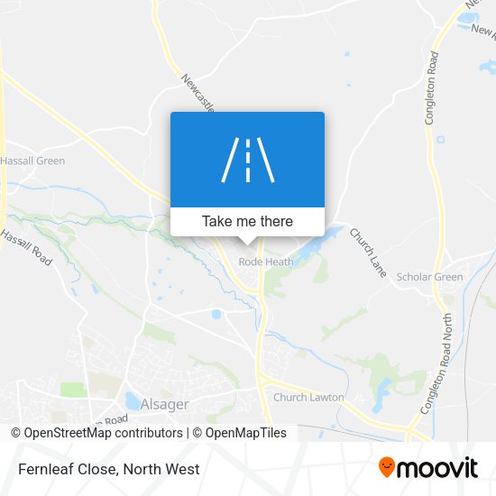 Fernleaf Close map