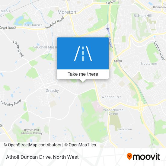 Atholl Duncan Drive map