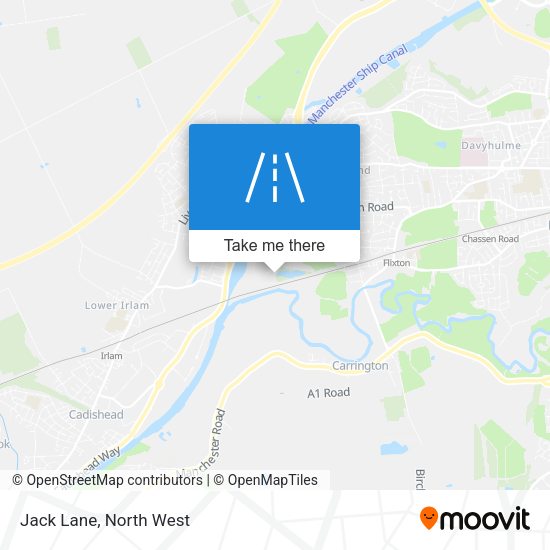 Jack Lane map