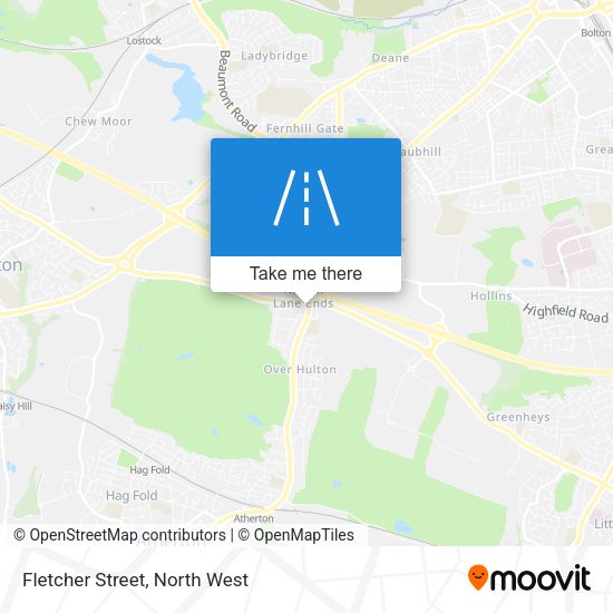 Fletcher Street map