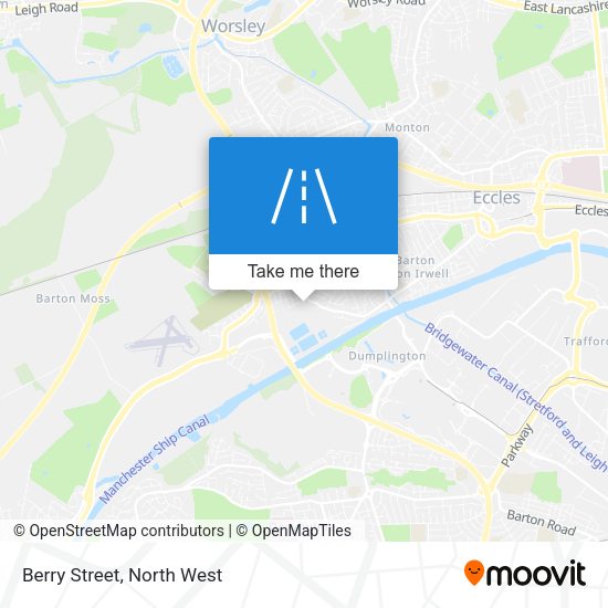 Berry Street map