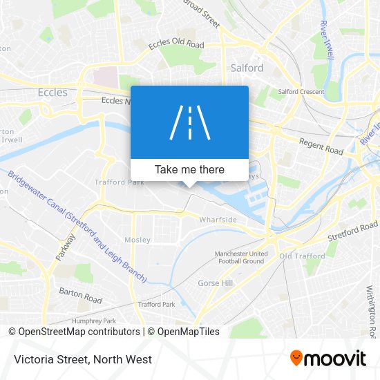 Victoria Street map