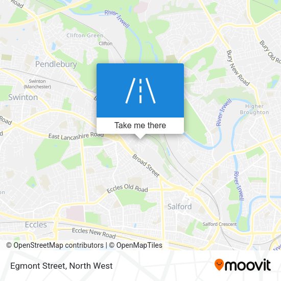 Egmont Street map