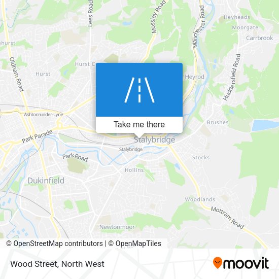 Wood Street map