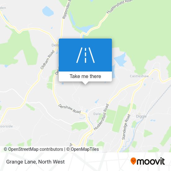 Grange Lane map