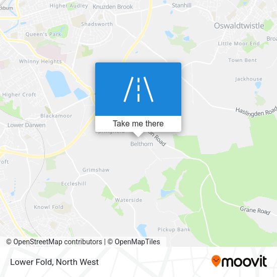 Lower Fold map