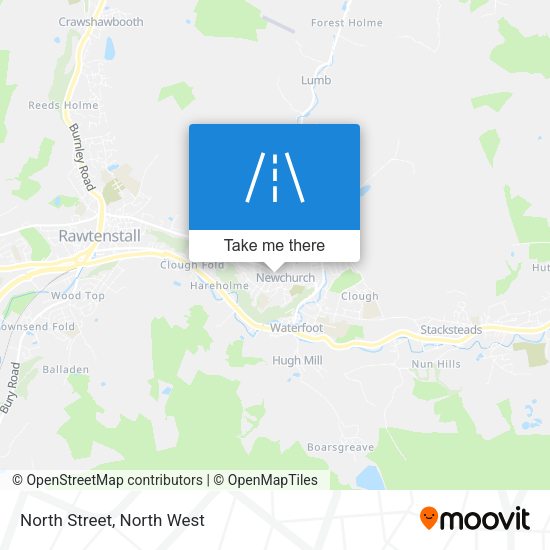 North Street map