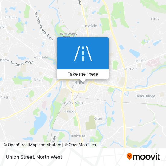 Union Street map