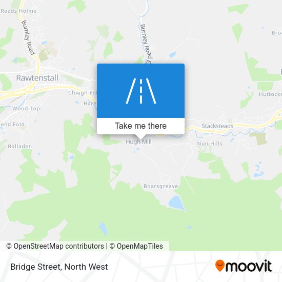 Bridge Street map