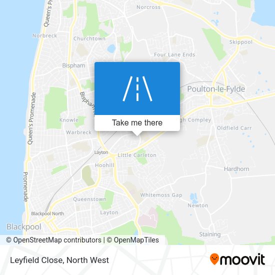 Leyfield Close map