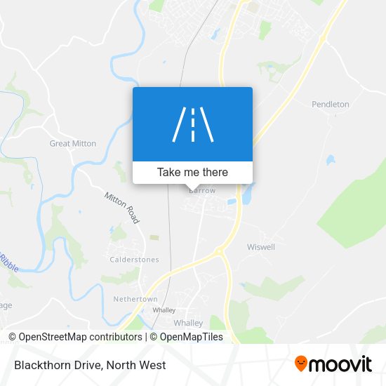 Blackthorn Drive map