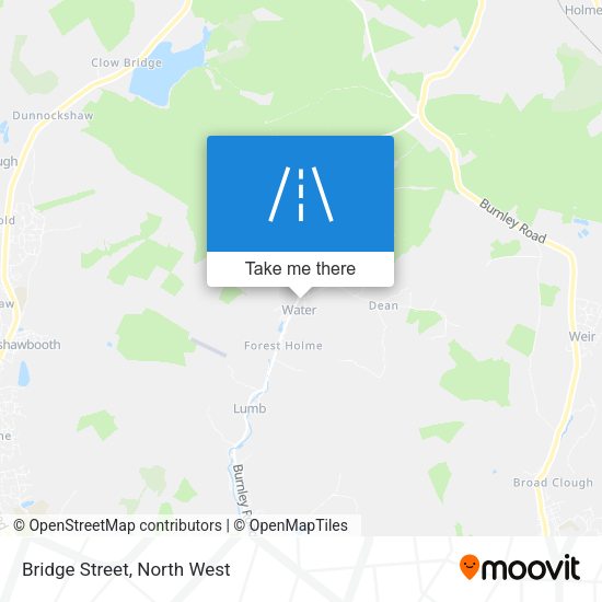 Bridge Street map