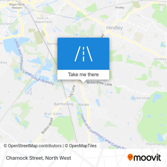 Charnock Street map