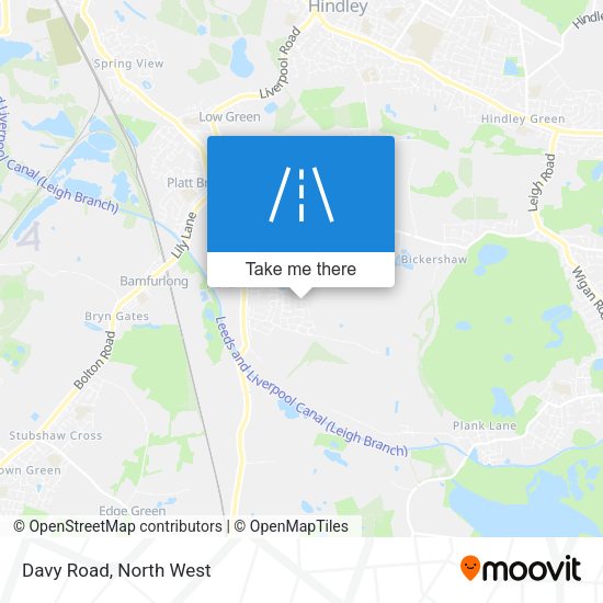 Davy Road map