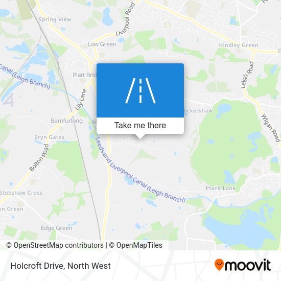 Holcroft Drive map