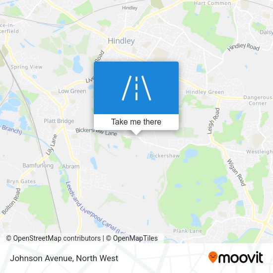 Johnson Avenue map