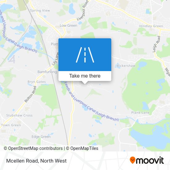 Mcellen Road map