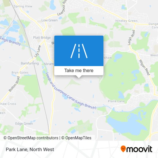 Park Lane map