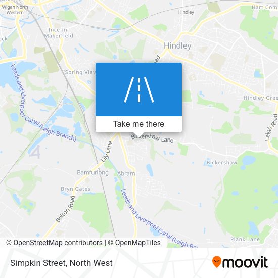 Simpkin Street map