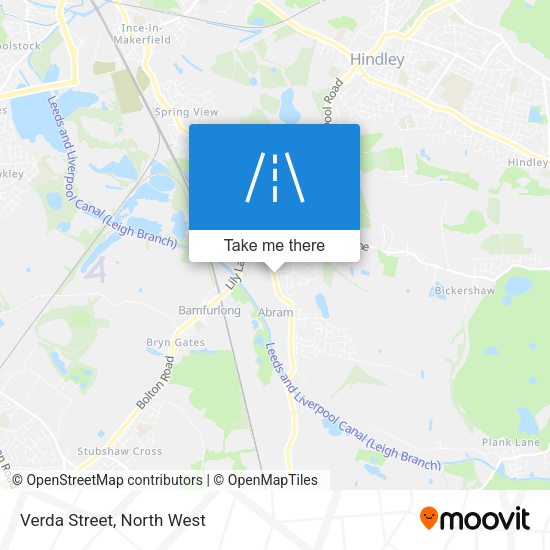 Verda Street map