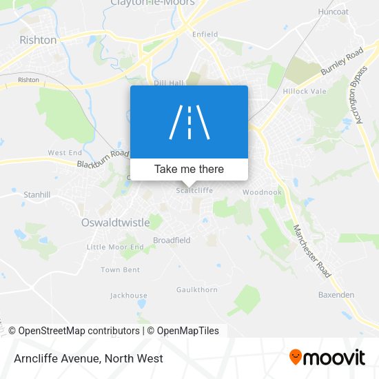 Arncliffe Avenue map