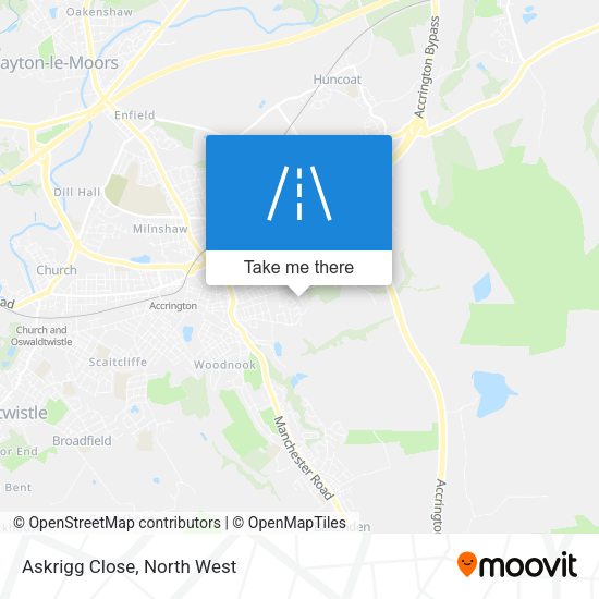 Askrigg Close map