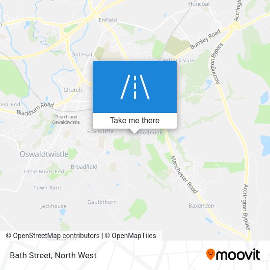 Bath Street map