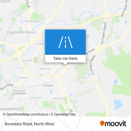 Boundary Road map