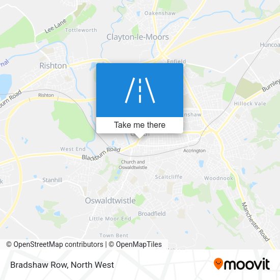 Bradshaw Row map