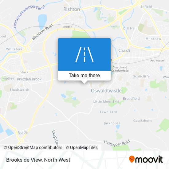 Brookside View map