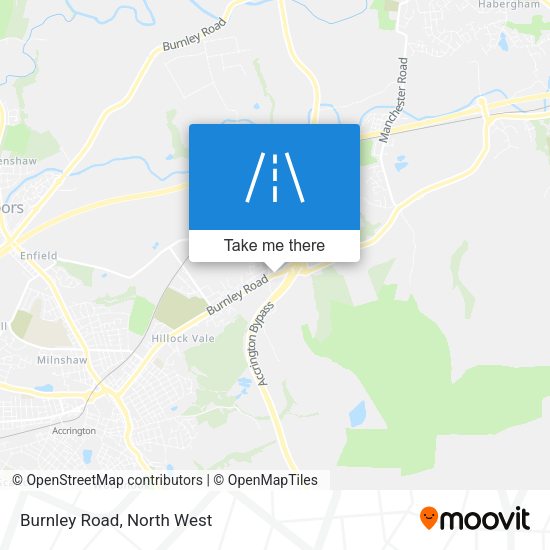 Burnley Road map